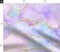 Watercolor Geode Pink Purple Blue Faux Gold Metallic Look Lilac Sky Custom Printed Fabric by Spoonflower Various Fabrics by the Yard or Fat Quarter
